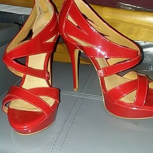 Red Hot Like New Sandals